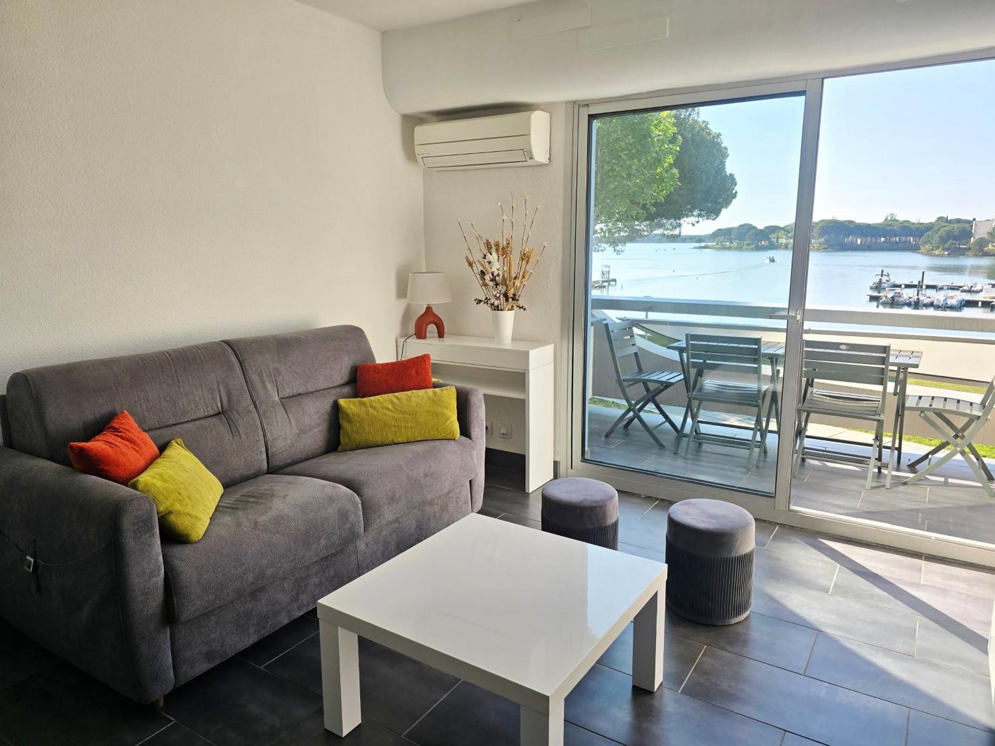 L'Olympe Vue Lac Parking Clim Wifi - Rossiconciergerie - Linge Inclus La Grande-Motte Esterno foto